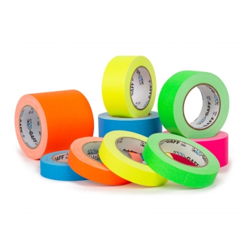 Тканевая лента Pro Gaffer Fluorescent светящаяся в УФ-свете