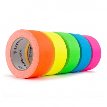 Тканевая лента Pro Gaffer Fluorescent светящаяся в УФ-свете