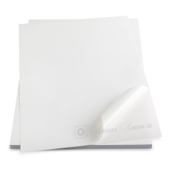Лист этикеточный 7835 для печати, Белый матовый, 98мкр
