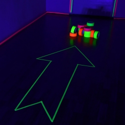 Тканевая лента Pro Gaffer Fluorescent светящаяся в УФ-свете