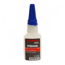 Цианоакрилатный клей Vintanet VN406 для пластиков и резин, 20гр